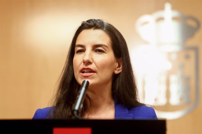  Rocío Monasterio en la Asamblea de Madrid.