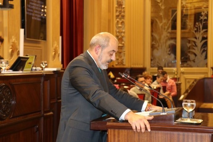 El diputado de Vox, Sergio Rodríguez.