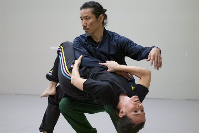Lucía Vázquez y Satoshi Kudo bailan en el Central 'Hasekura Project'