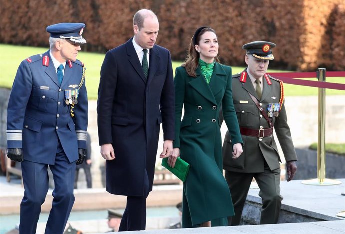 Los duques de Cambridge en su visita a Irlanda