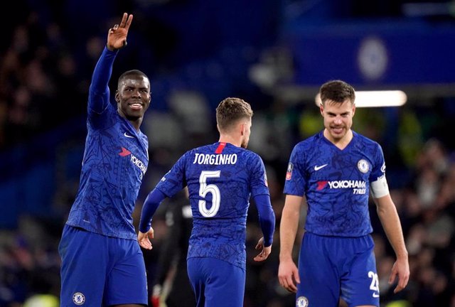 El Chelsea celebra el pase en Copa