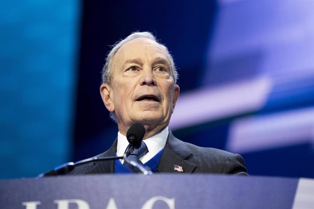 El exalcalde neoyorquino y precandidato demócrata a las elecciones de noviembre, Michael Bloomberg.