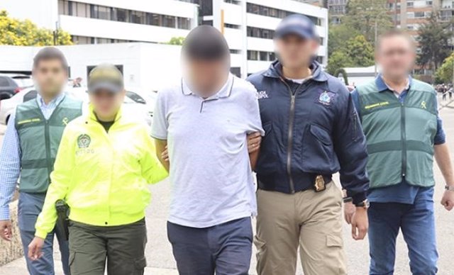 Detención en Colombia de Carlos García Roldán, conocido como 'Charly', presunto cabecilla de la estafa inmobiliaria de Lujo Casa, en febrero de 2019.