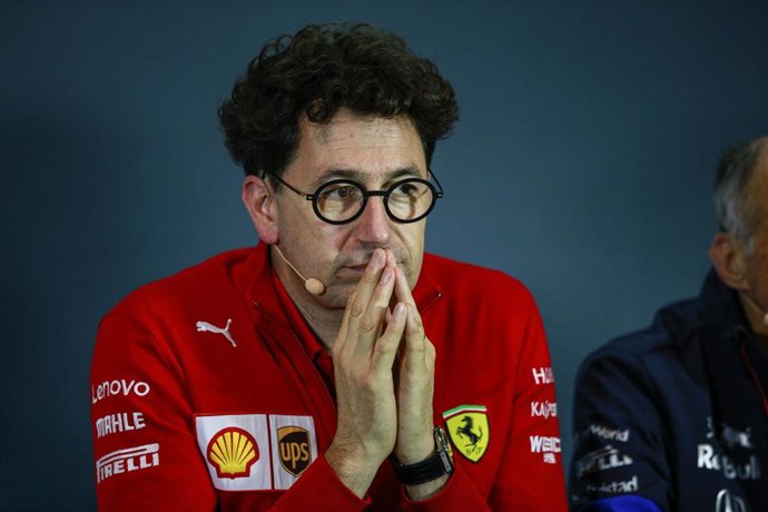 Mattia Binotto, responsable del equipo Ferrari