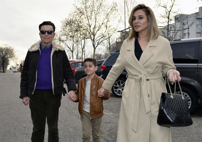 José Ortega Cano y Ana María Aldón, en la celebración del séptimo cumpleaños de su hijo José María