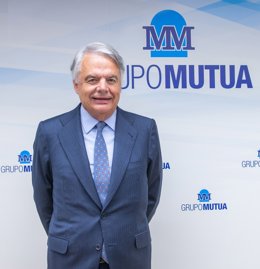 El presidente de Grupo Mutua Madrileña, Ignacio Garralda, durante la presentación de resultados de 2019.