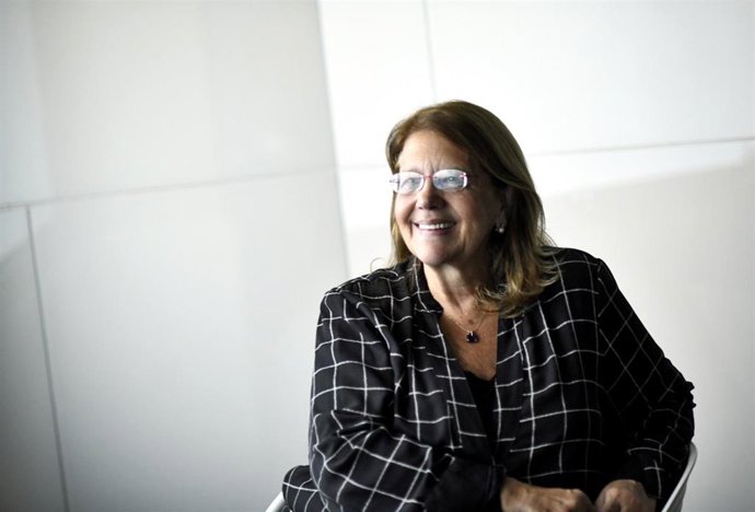 La candidata número 5 del PP al Congreso de los Diputados por Madrid, Elvira Rodríguez, durante una entrevista para Europa Press, en Madrid (España), a 25 de octubre de 2019.