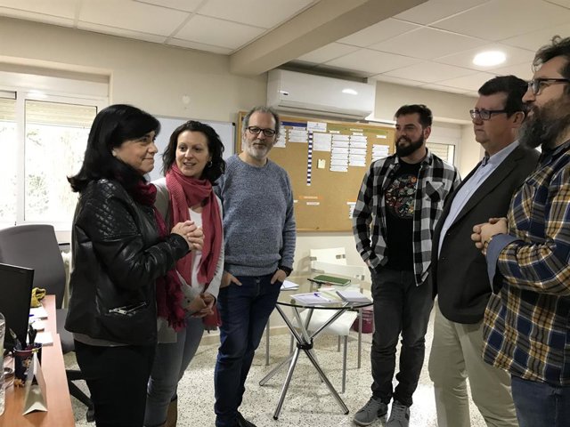 Visita de la diputada Francisca Medina a Proyecto Hombre