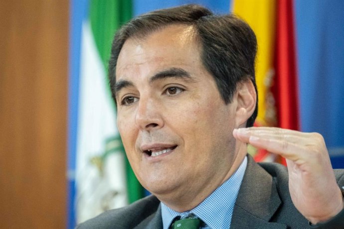 El portavoz parlamentario del PP-A, José Antonio Nieto