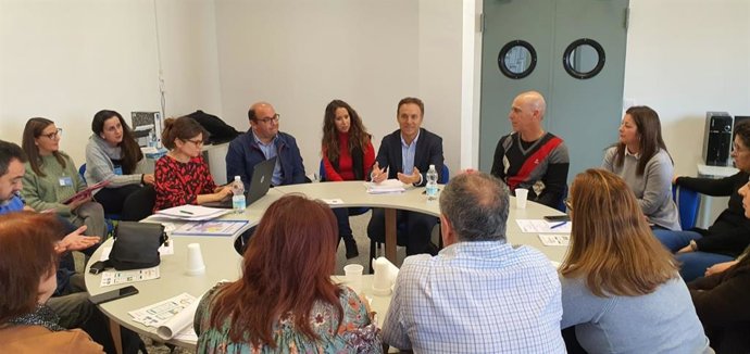 Reunión del diputado David de la Encina con Fegadi