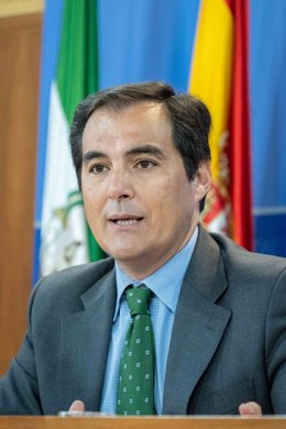 El portavoz parlamentario del PP-A, José Antonio Nieto