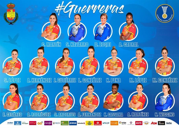 Convocatoria de España para el Preolímpico femenino de balonmano