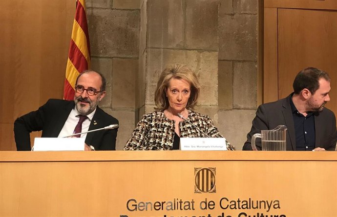 Francesc Vilaró, Maringela Vilallonga y Miquel Curanta