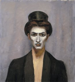 'Chico Con Chistera' 1 948 . Óleo Sobre Lienzo. Colección Carmen Thyssen-Bornemisza, En Depósito En El Museo Nacional Thyssen-Bornemisza, Madrid
