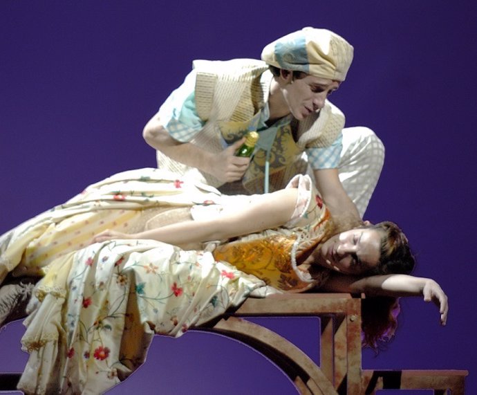 Escena del montaje 'Romeo y Julieta'.