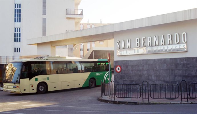 Estación de autobuses de San Bernardo, en el Campo de Gibraltar, dentro del consorcio de transportes de la Junta