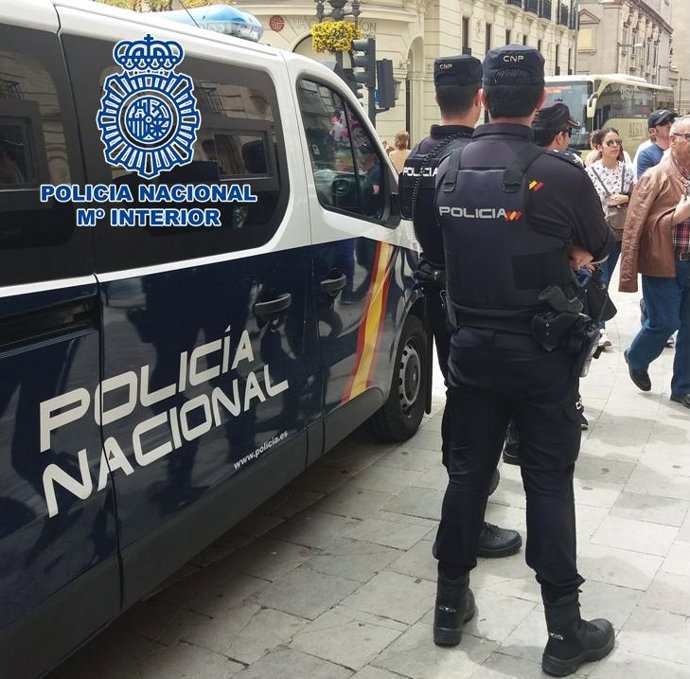 Imagen de archivo de agentes de la Policía Nacional