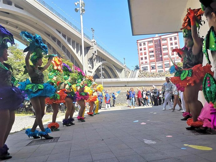 Visitantes a la Casa del Carnaval de Santa Cruz de Tenerife