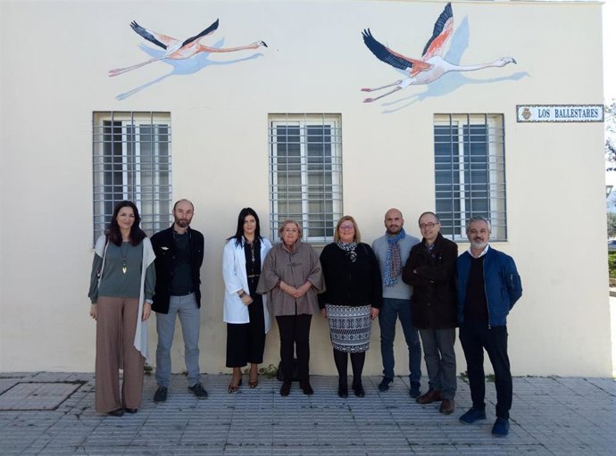 Visita al centro de salud de Almonte (Huelva).