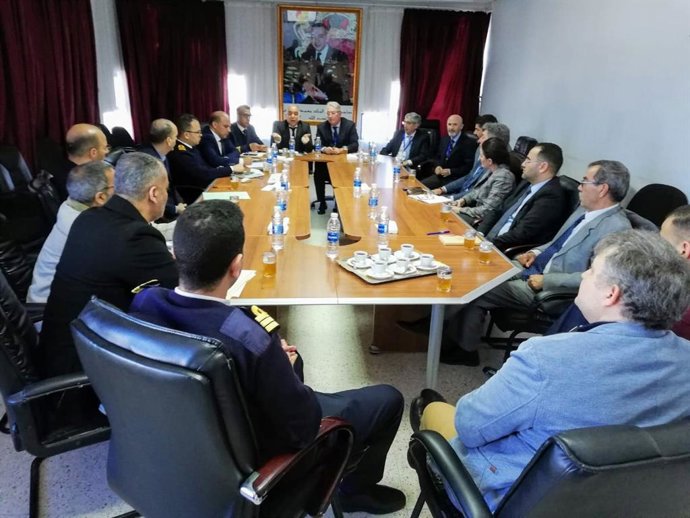 El presidente de la APA visita el Puerto de Nador