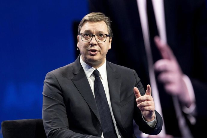 El presidente de Serbia, Aleksandar Vucic
