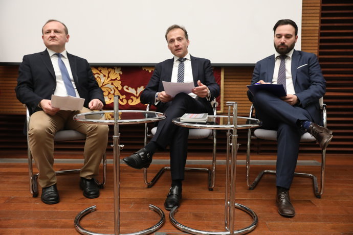 El delegado de Economía, Innovación y Empleo del Ayuntamiento de Madrid, Miguel Ángel Redondo en la presentación de la feria de impulso y crecimiento de la pequeña y mediana empresa Bootspyme 2020