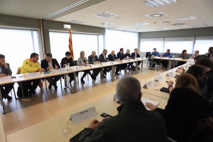 Reunión del consejo asesor del Plan Procicat, con el presidente Quim Torra y los consellers Alba Vergés y Miquel Buch