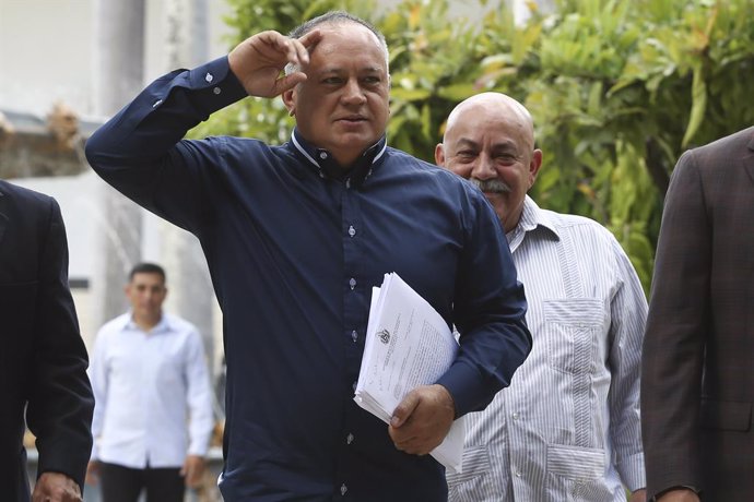 Venezuela.- Cabello reitera que el supuesto ataque que sufrió Guaidó es "fake ne
