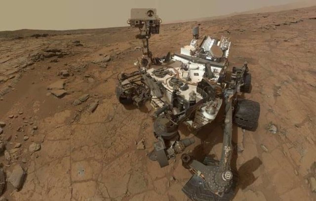 Selfie tomado por el rover Curiosity