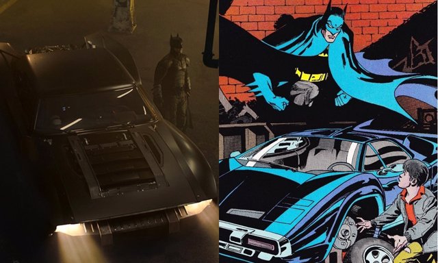 El nuevo batmovil está inspirado en un importante cómic de DC