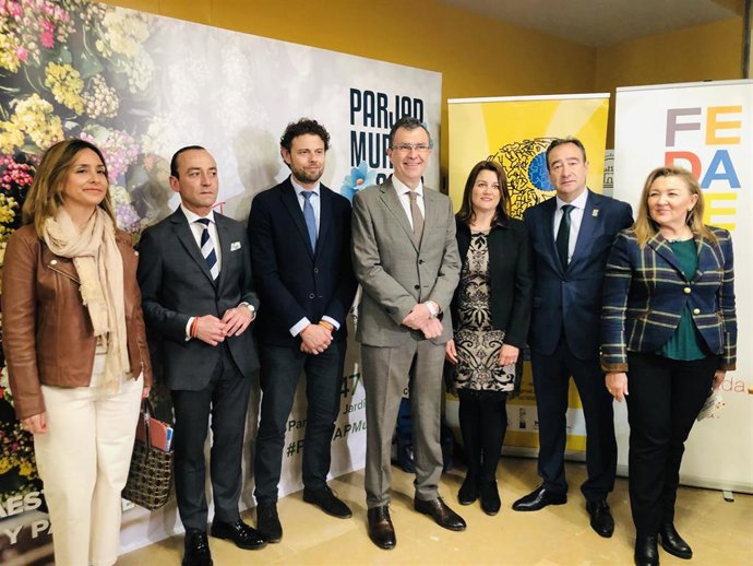 Conchita Ruiz, Ramón Sánchez Parra, Andrés Torrente, José Ballesta, Isabel López,  Luciano Fernández y Mar Barbero