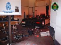 Interceptado en Almería un tráiler con 215 kilos de hachís y marihuana oculta en un doble fondo con destino a Europa