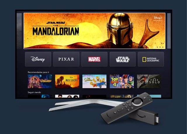 Disney+ llega a Amazon Fire TV