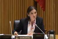 Reyes Maroto acusa a Feijóo de "utilizar" a los trabajadores de Alcoa para ir en contra del estatuto electrointensivo