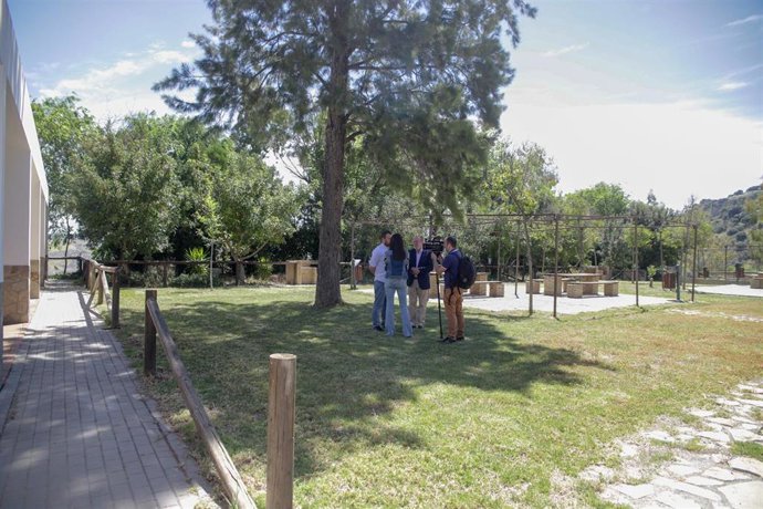 Vereda de las Cruces en Villanueva de San Juan (Sevilla)