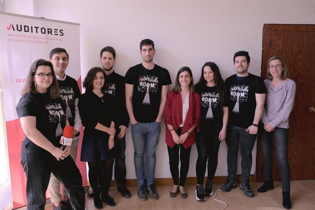 Alumnos ganadores del 'Audi Escape Room' sobre auditoría