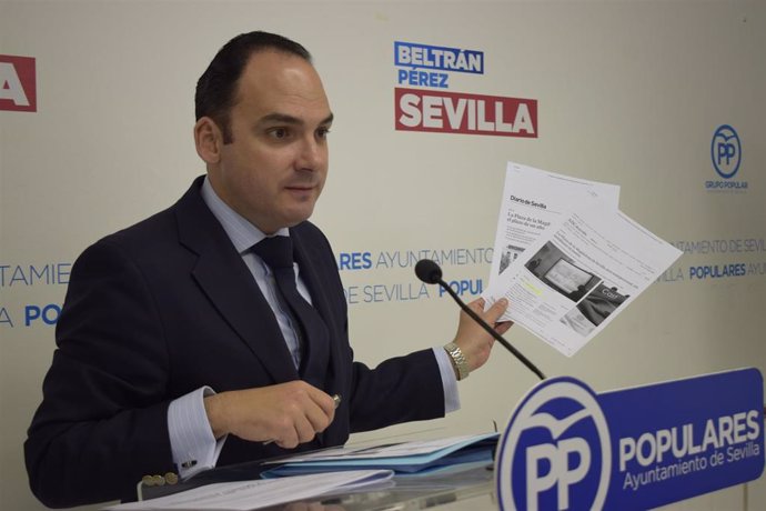 El concejal del PP en Sevilla Rafael Belmonte
