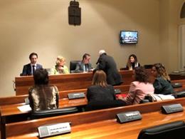 Comparecencia del síndico mayor, Roberto Fernández Llera.