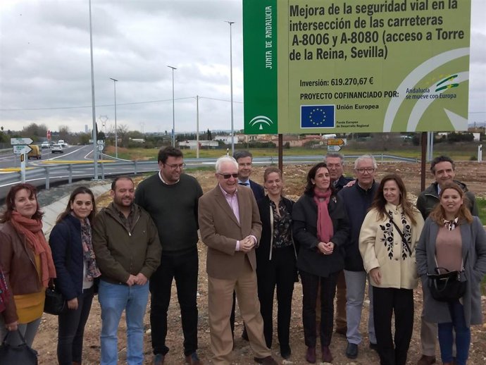 Guillena estrena el nuevo acceso a la pedanía de Torre De La Reina