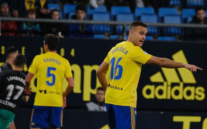 El jugador del Cádiz Juan Cala en un partido de la temporada 2019-20 de LaLiga SmartBank