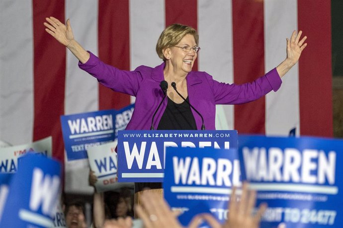 EEUU.- Elizabeth Warren se retira de las primarias tras el fracaso del 'supermar