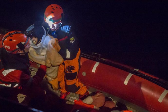 Rescate del barco 'Alan Kurdi'
