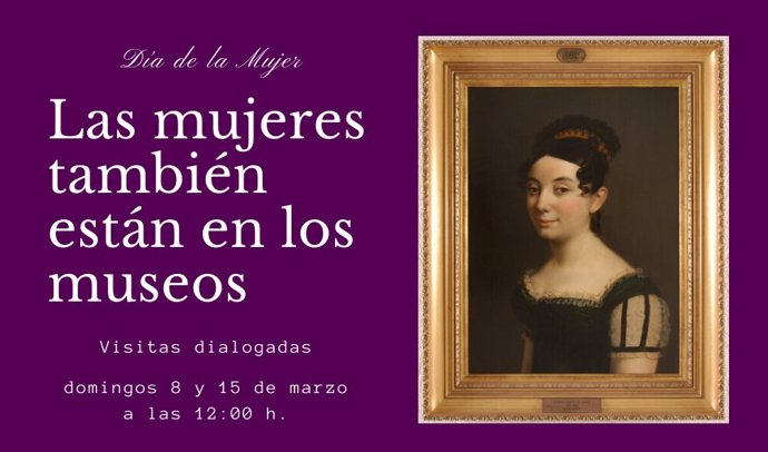 Cartel de las visitas dialogadas en el Museo de Cádiz
