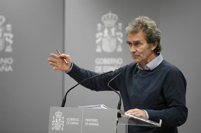 El director del Centro de Coordinación de Alertas y Emergencias Sanitarias (Ccaes), Fernando Simón, 