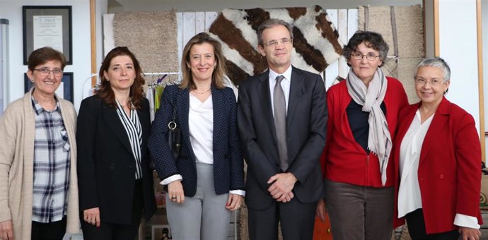 Catalina Rosselló, Mónica Nebreda, María Cruz Rivera, Jordi Gual, Magdalena Moragues y Brbara Mestre.