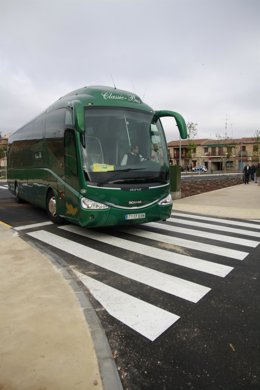 Semáforo de safont, remonte, autobús