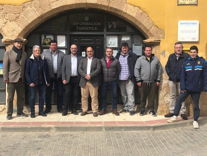 El vicepresidente de la DPT, Alberto Izquierdo en Loscos