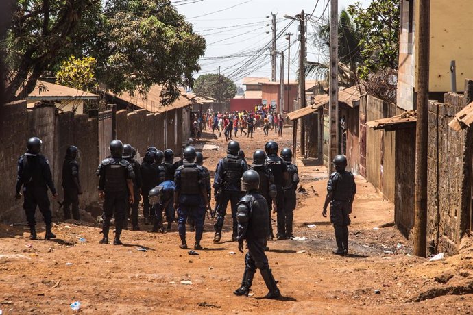 Guinea.- Dos muertos y numerosos heridos durante las protestas contra el preside