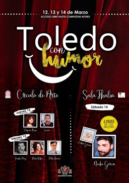 Cartel del programa 'Toledo con humor'