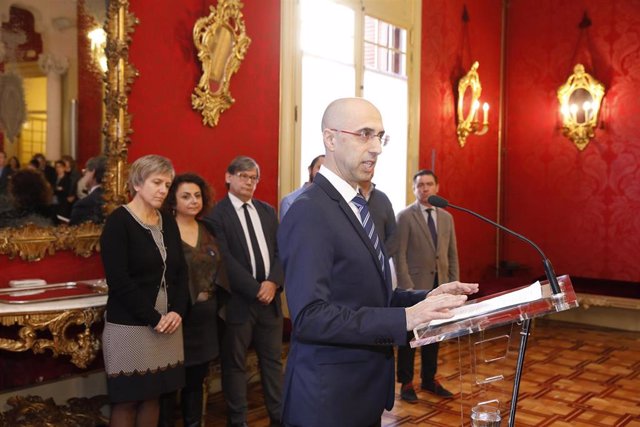 El director de la Oficina Anticorrupción, Jaume Far, en su toma de posesión
